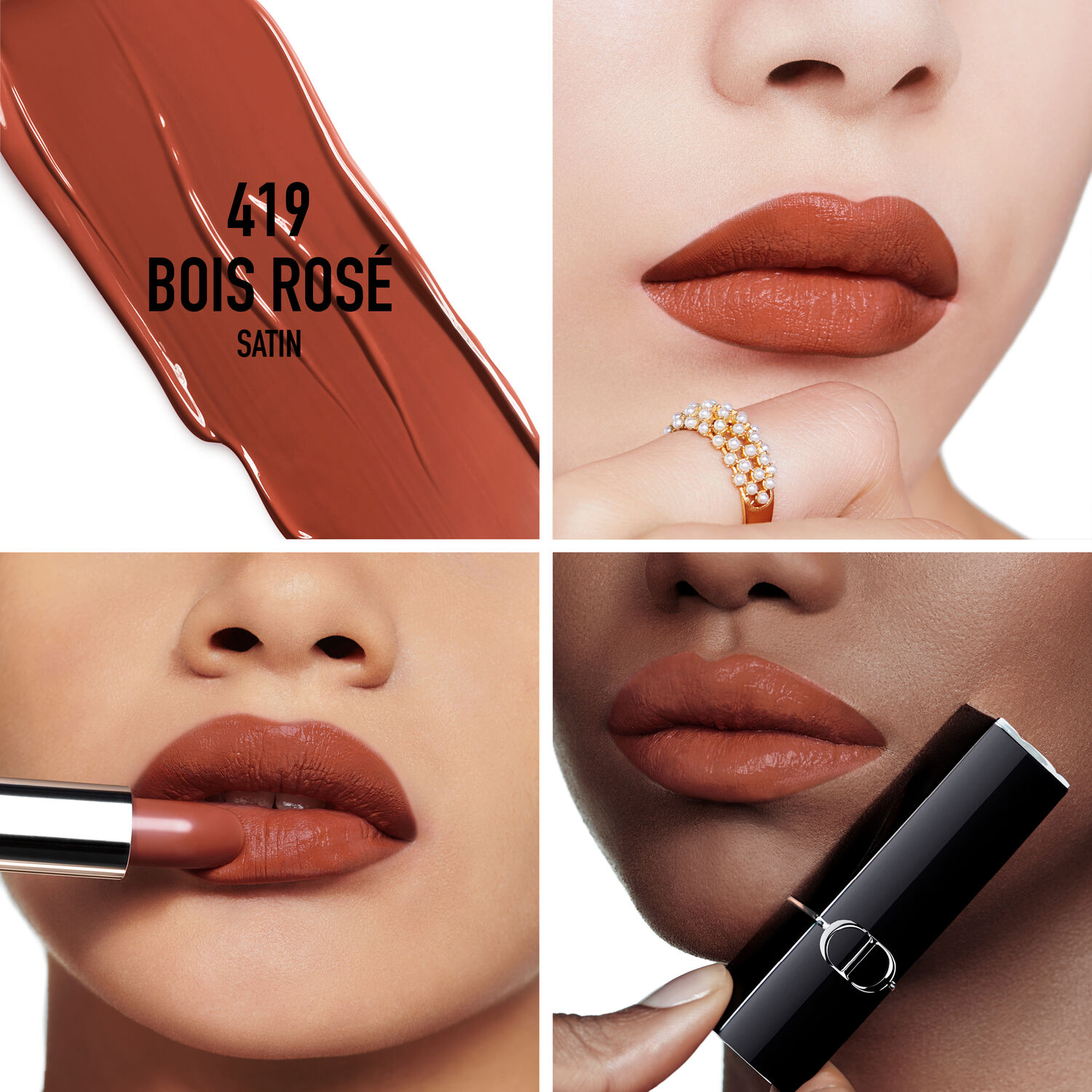 ROUGE DIOR SATIN LIPSTICK (BARRA DE LABIOS CON EFECTO SATINADO)